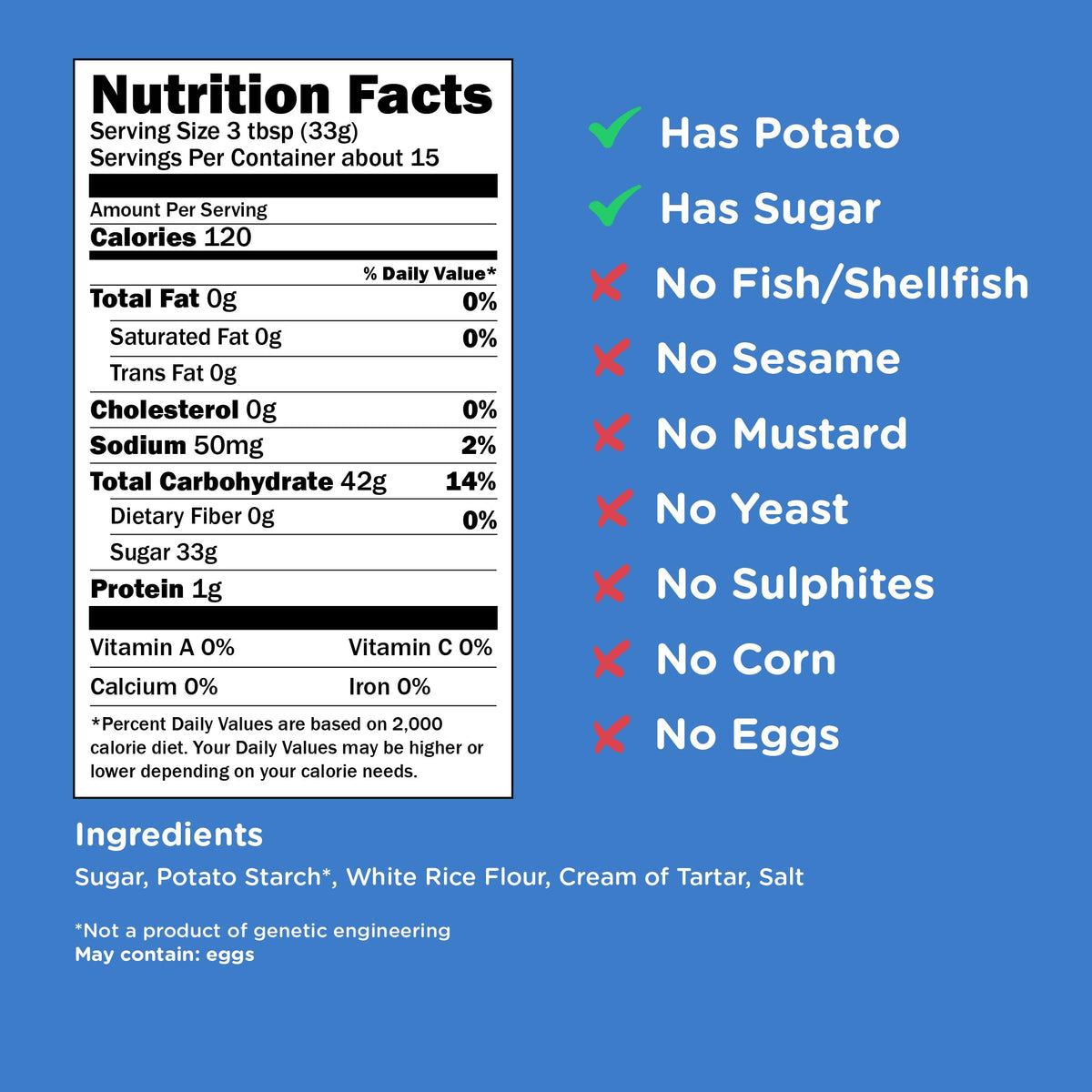 Kinnikinnick Gluten Free Angel Food Cake Mix – Pack of 3, Dairy Free, Kosher, Allergen Friendly