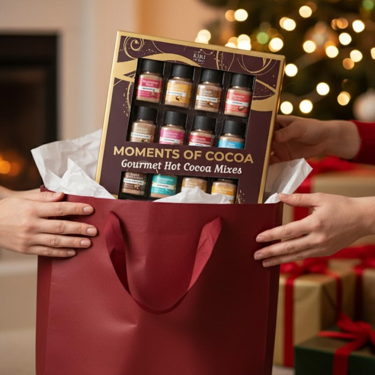 Kiri & Sons Hot Chocolate Mix Gift Set 16-Pack | Gourmet Cocoa Sampler
