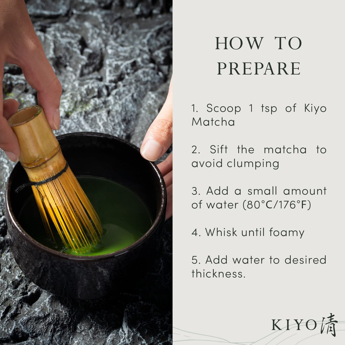 Kiyo Matcha Signature Grade Shuga Ceremonial Uji Matcha – Pure Japanese First Harvest (40g)