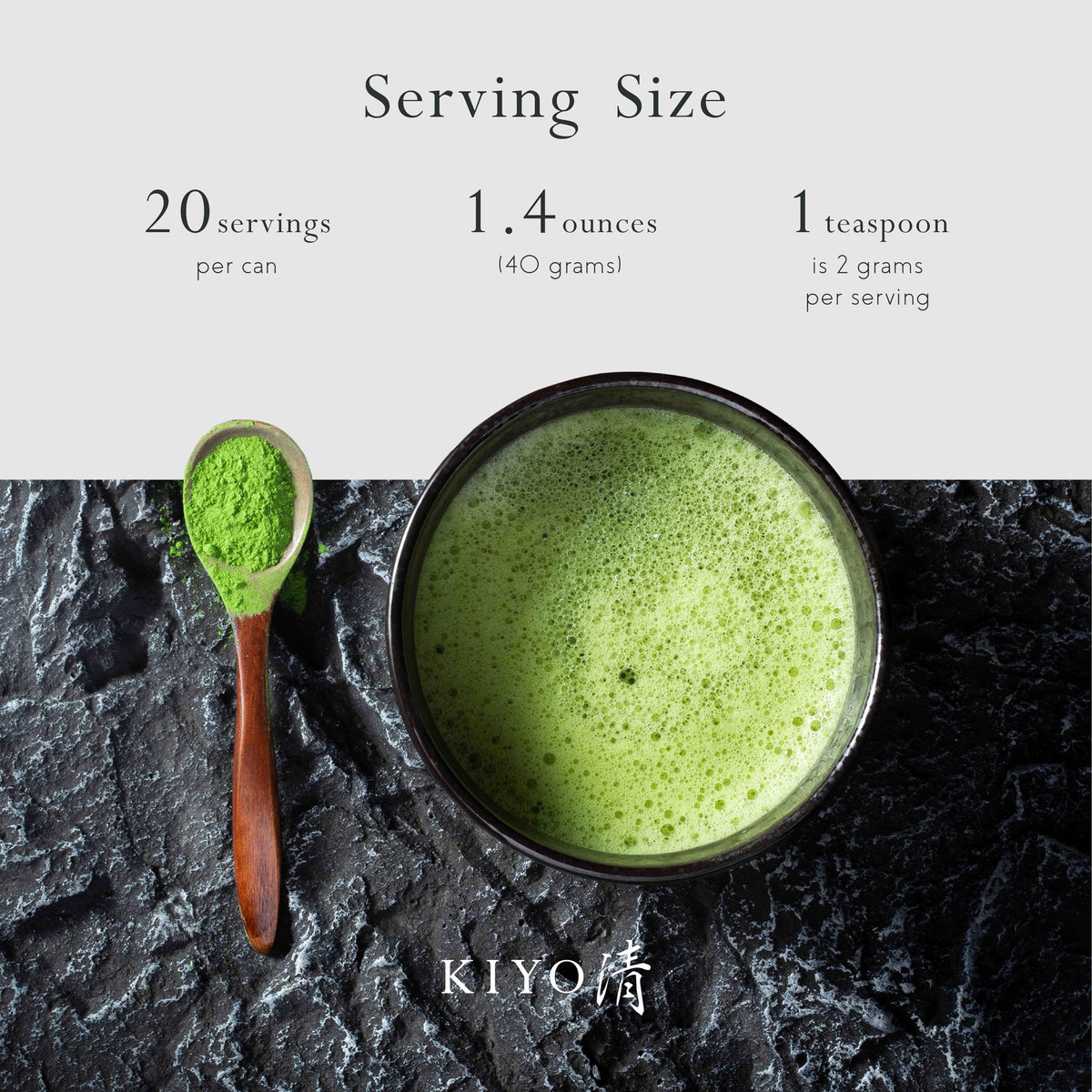 Kiyo Matcha Signature Grade Shuga Ceremonial Uji Matcha – Pure Japanese First Harvest (40g)