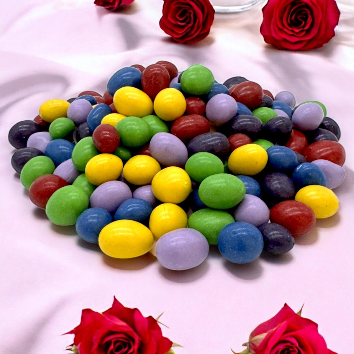 KLUB BULK Sugar Free Chocolate Peanut Gems - 1 lb Stevia-Sweetened, Guilt-Free Indulgence