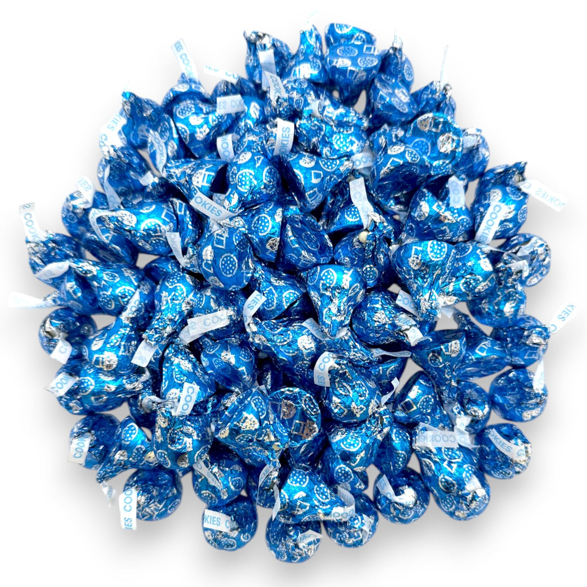 Cookies & Cream Kiss — 24 oz Bulk Blue Foil, Individually Wrapped Treats | KLUB BULK