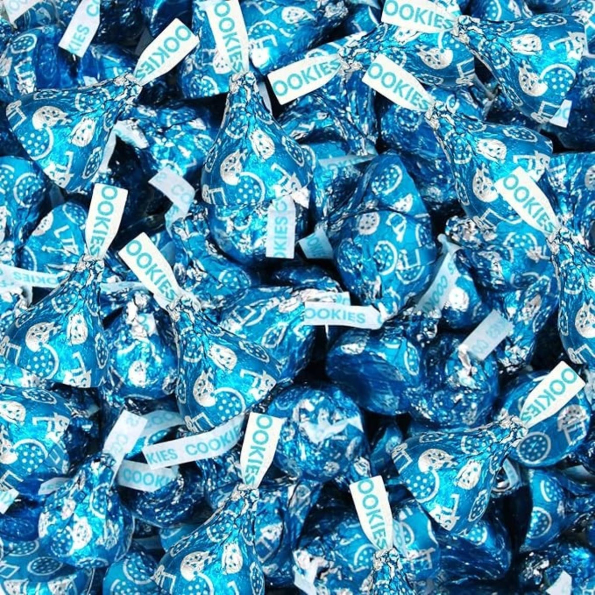 Cookies & Cream Kiss — 24 oz Bulk Blue Foil, Individually Wrapped Treats | KLUB BULK