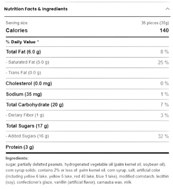 KLUB BULK Chocolate Peanut Butter Pieces Candy — Milk Chocolate with Crunchy Shell, 24 oz
