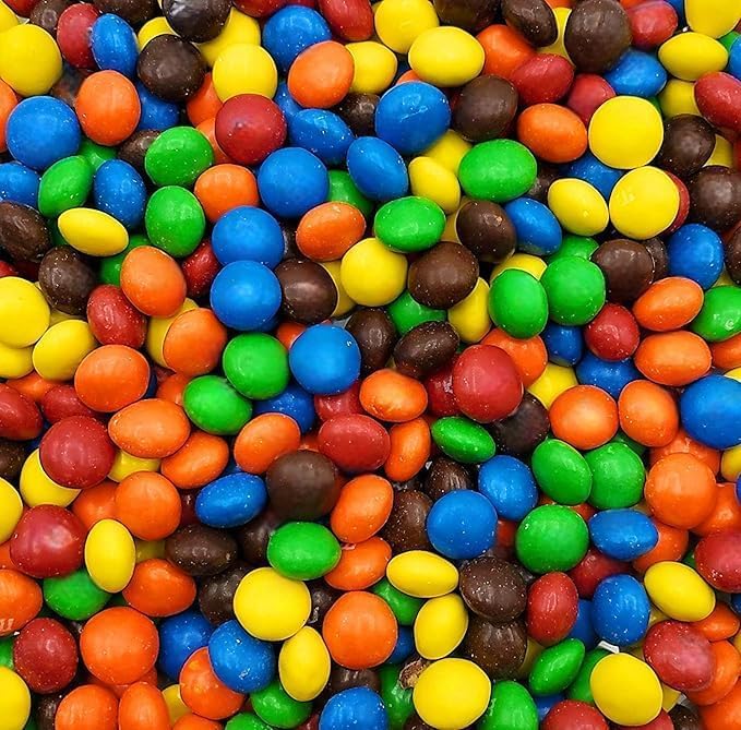 KLUB BULK MM Peanut Butter Chocolate Candy – 1.5 lb Bulk Colorful MM Bites