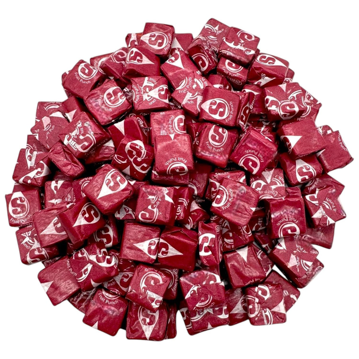 KLUB BULK Juicy Fruit Punch Str Burst Candy – 1.5 Lbs, Individually Wrapped Bulk Bag