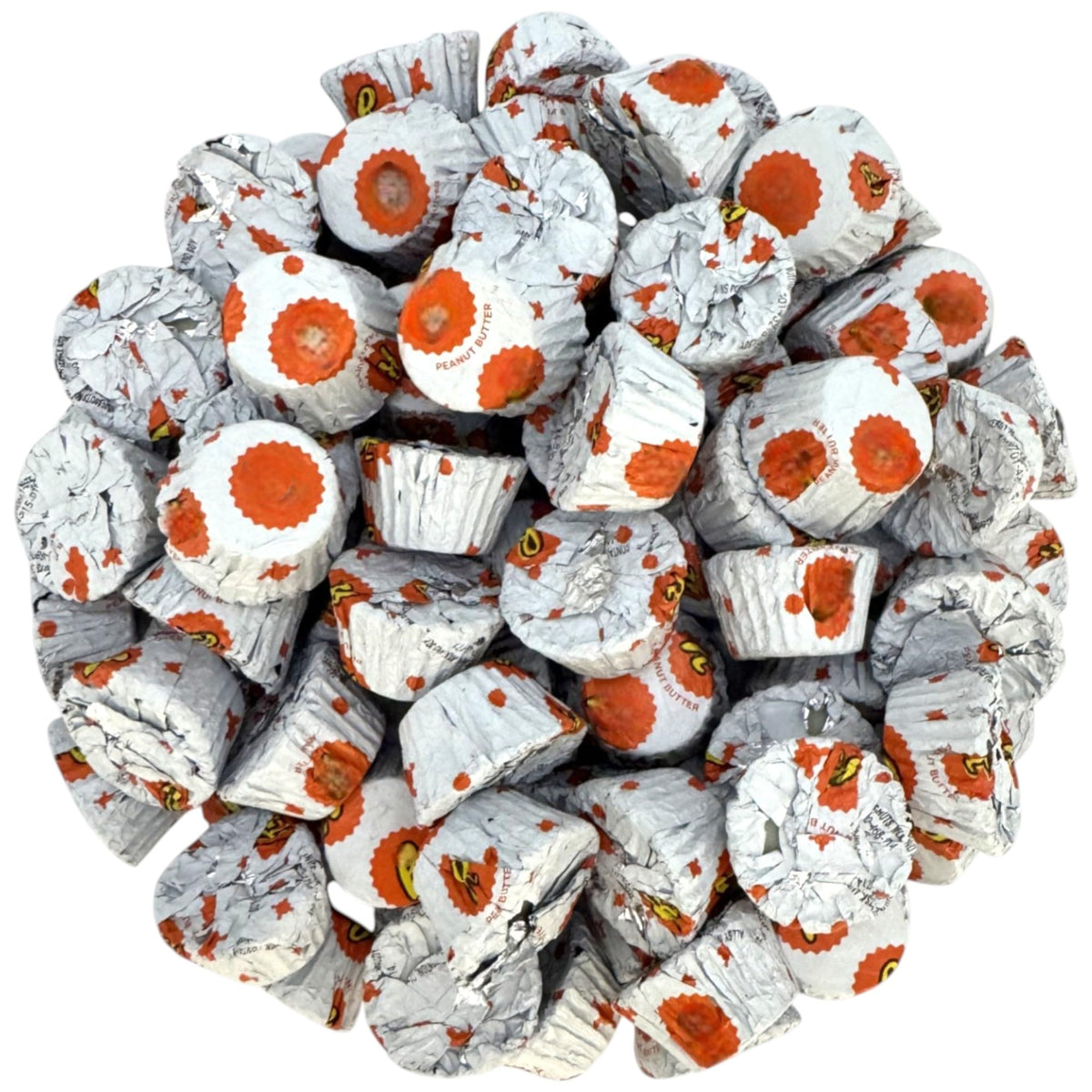 KLUB BULK Miniatures White Creme Peanut Butter Cups – 1.5 lb, Gluten-Free, Individually Wrapped