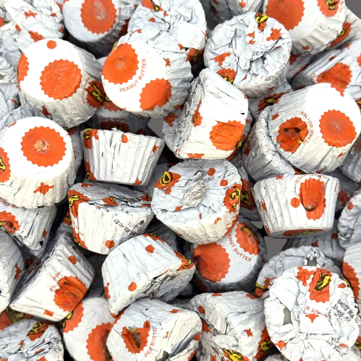 KLUB BULK Miniatures White Creme Peanut Butter Cups – 1.5 lb, Gluten-Free, Individually Wrapped