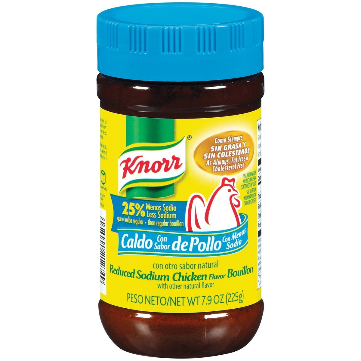Knorr Savoury Sauce, Reduced Sodium Chicken Bouillon Cubes — 7.9 oz, Pack of 12