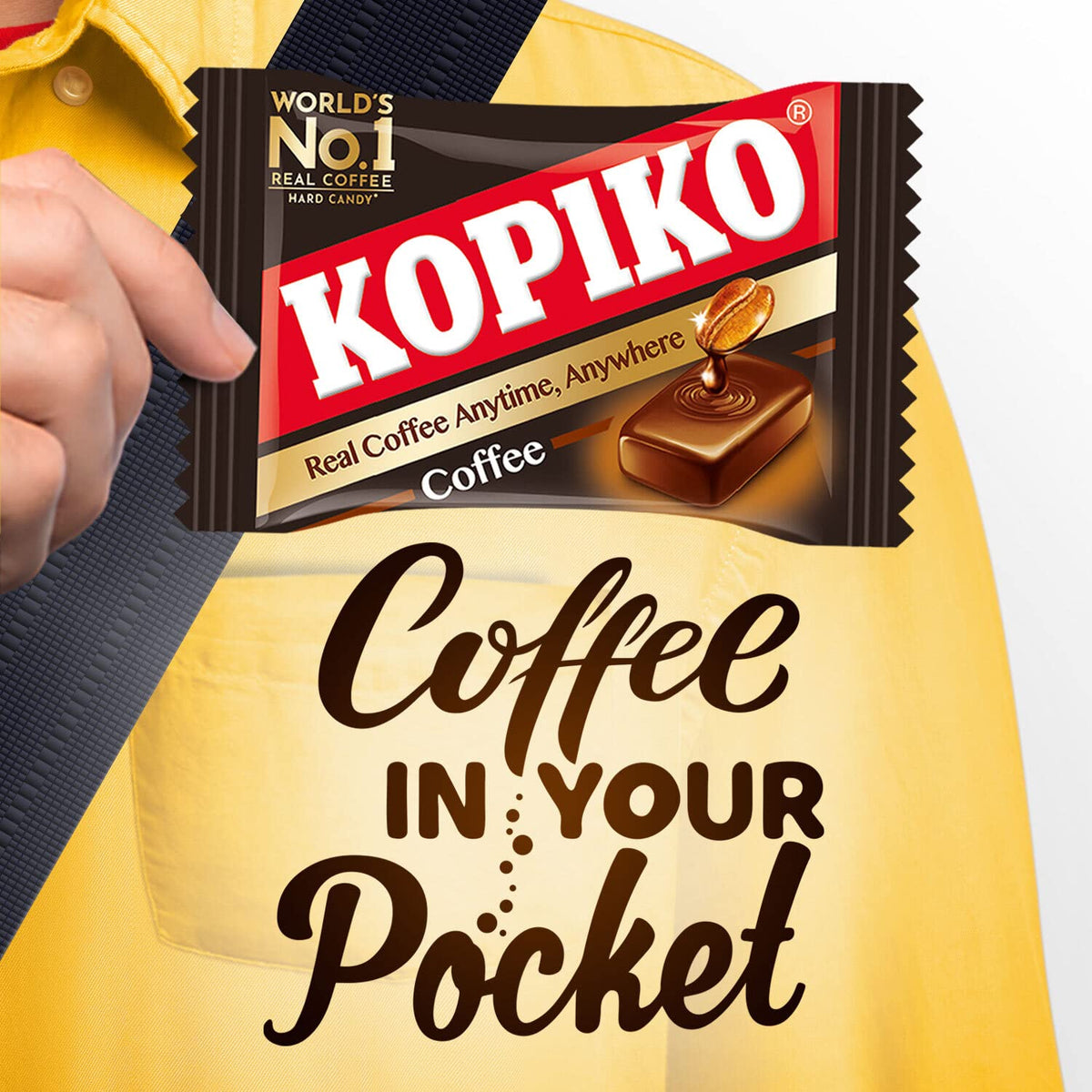 Kopiko Coffee Candy – Bold Real Coffee Extract Hard Candy (2-Pack, 28.2 oz per pack)