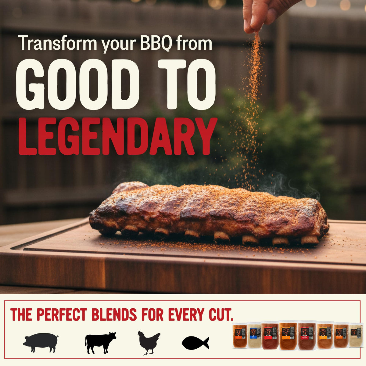 Kosmos Q Hot Dirty Bird BBQ Dry Rub – Spicy Seasoning for Chicken, Turkey, Ribs & Pork (16 oz)