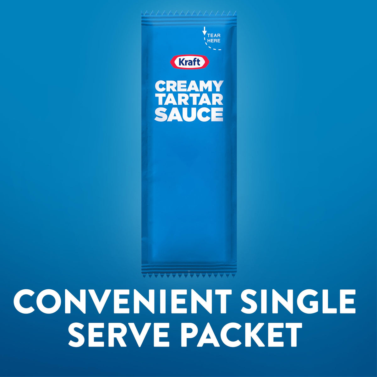 Kraft Creamy Tartar Sauce Packets – 0.44 oz Single Serve (Pack of 200)