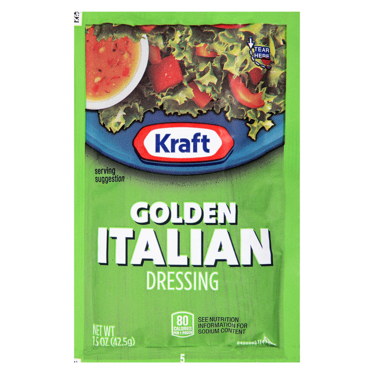 Kraft Golden Italian Salad Dressing Packets – 60 x 1.5 oz Single-Serve