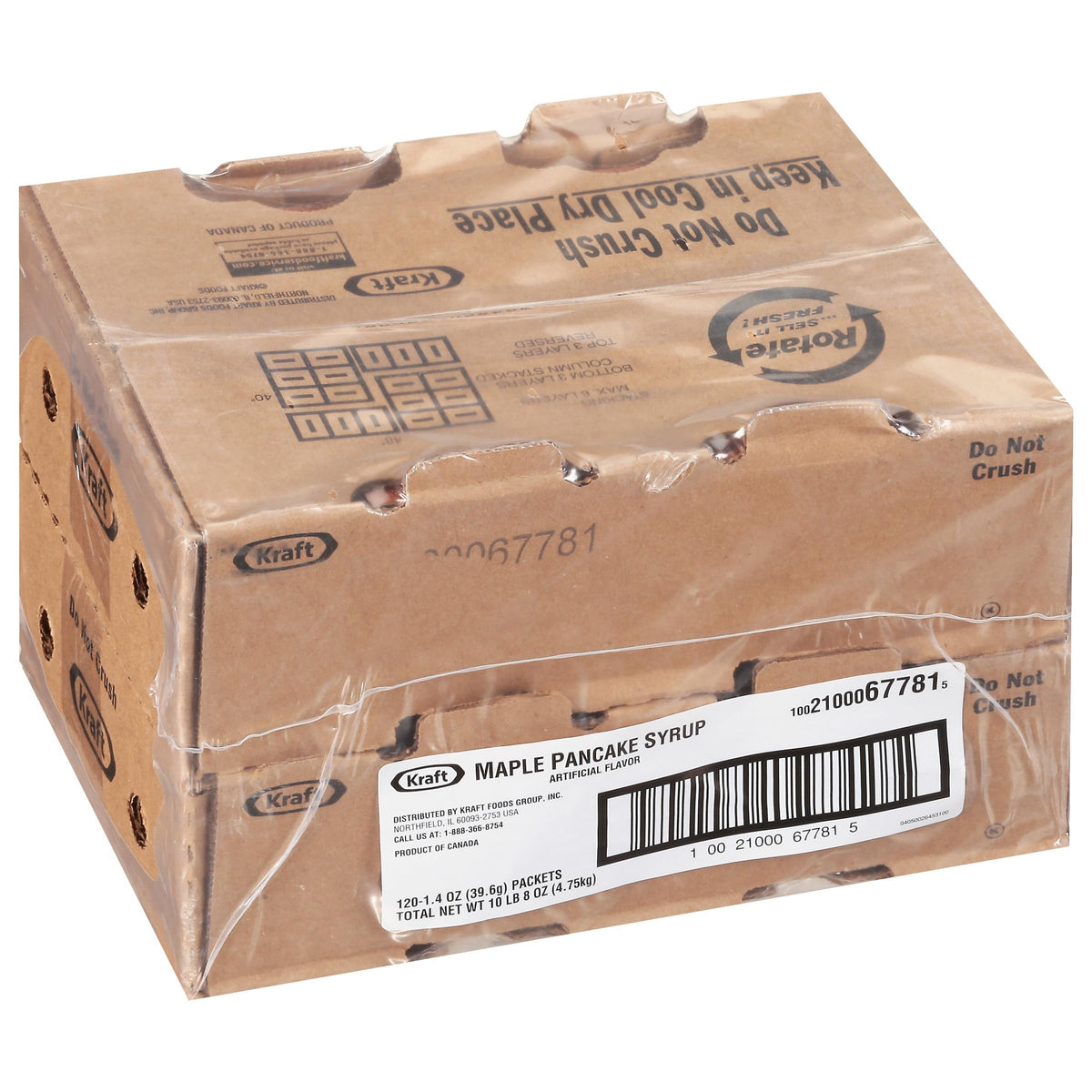 Kraft Pancake Syrup Single-Serve Dip Cups – 1.4 oz, Pack of 120