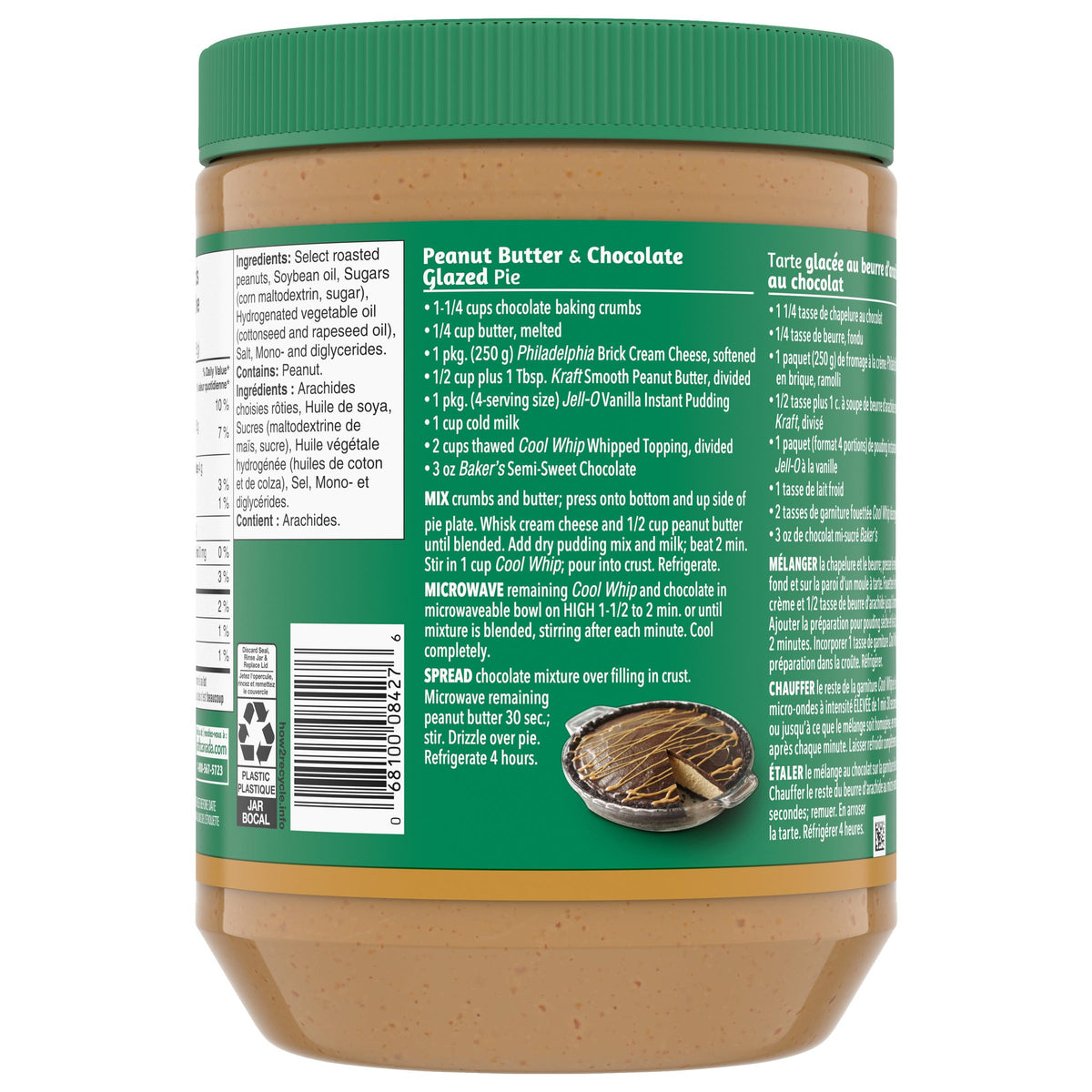 Kraft Peanut Butter Smooth 2 kg – Canadian Classic, Creamy Spread