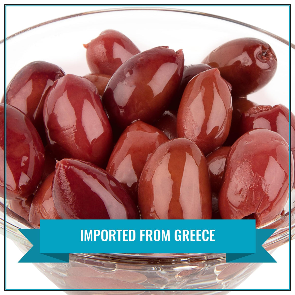 Krinos Pitted Kalamata Olives – Large 4.4lb Pack | Imported from Greece