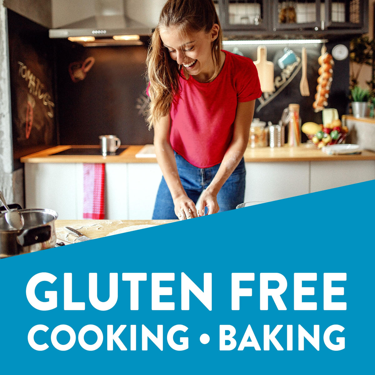 Krusteaz Gluten Free All-Purpose Flour – 32 oz Bags (Pack of 8) | No Artificial Flavors, Colors, or Preservatives