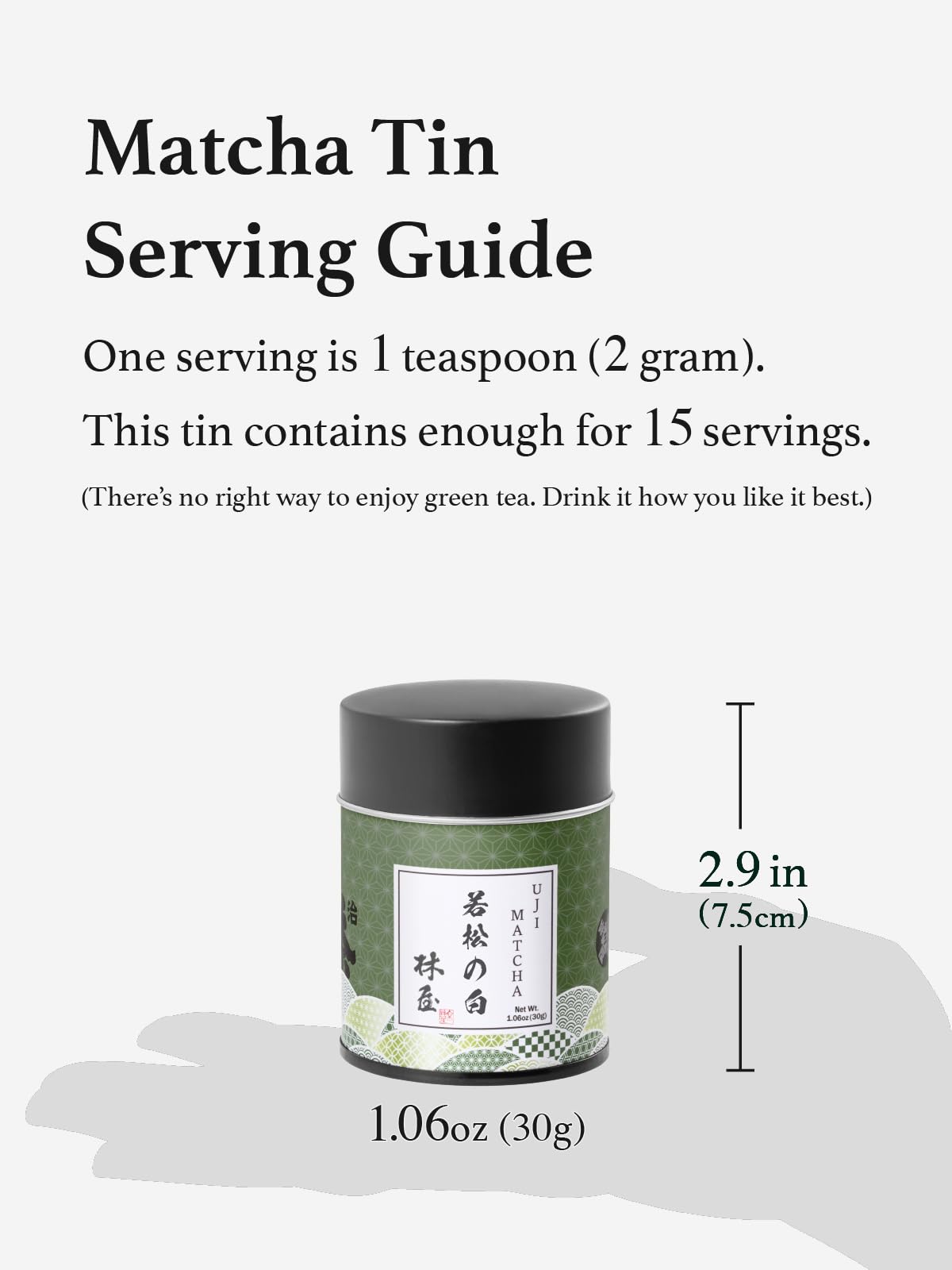 KYOHAYASHIYA Wakamatsu Ceremonial Matcha Powder – Kyoto Uji First Harvest, 30g