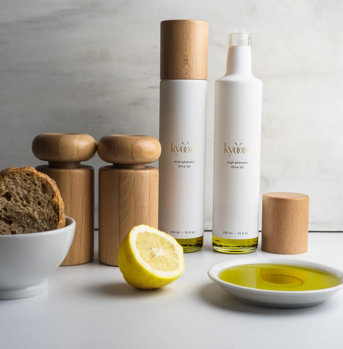 kyoord High-Phenolic EVOO – Unfiltered, Cold-Pressed, Early Harvest (500ml)