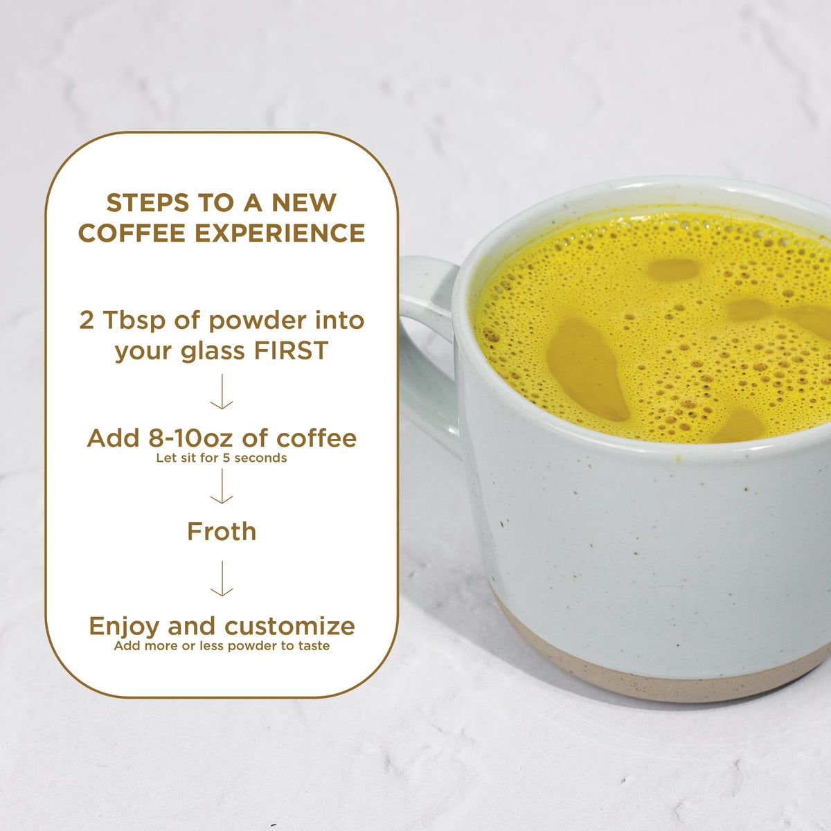 Laird Superfood Non-Dairy Turmeric Coconut Creamer – Vegan & Gluten-Free, 16 oz