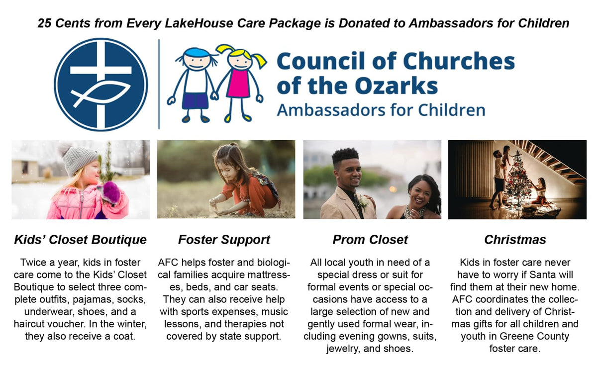 The LakeHouse College Care Package: 56-Count Snack Box – Dorm Room Variety Pack