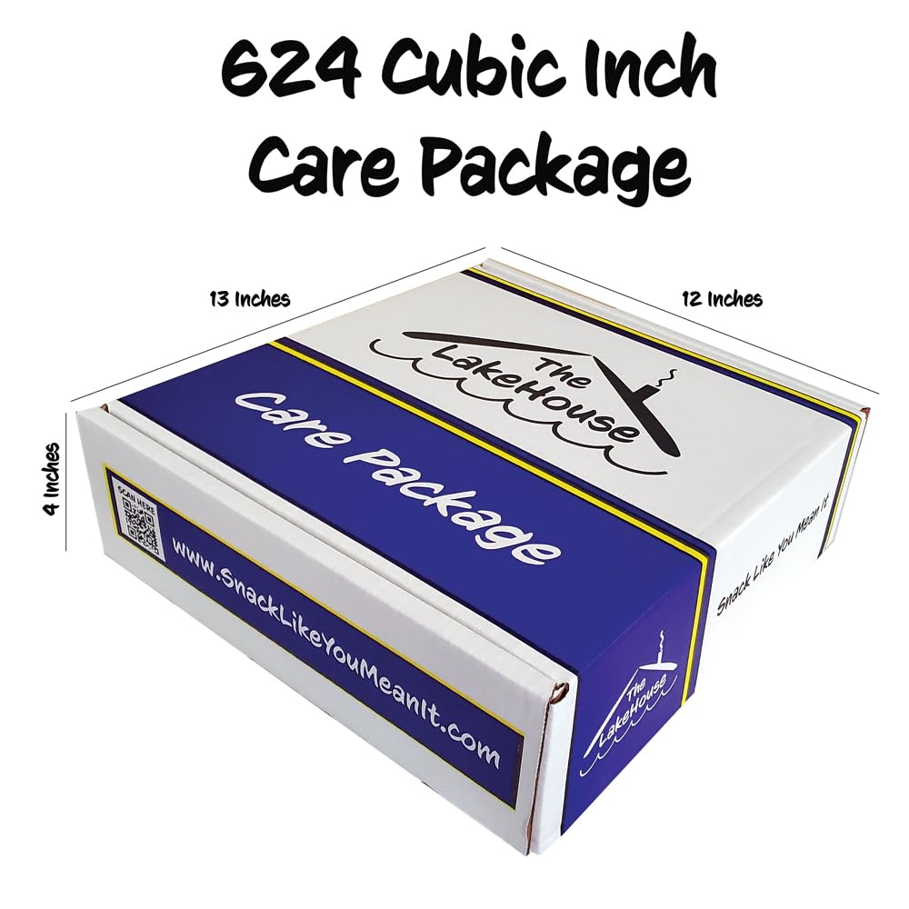 The LakeHouse College Care Package: 56-Count Snack Box – Dorm Room Variety Pack