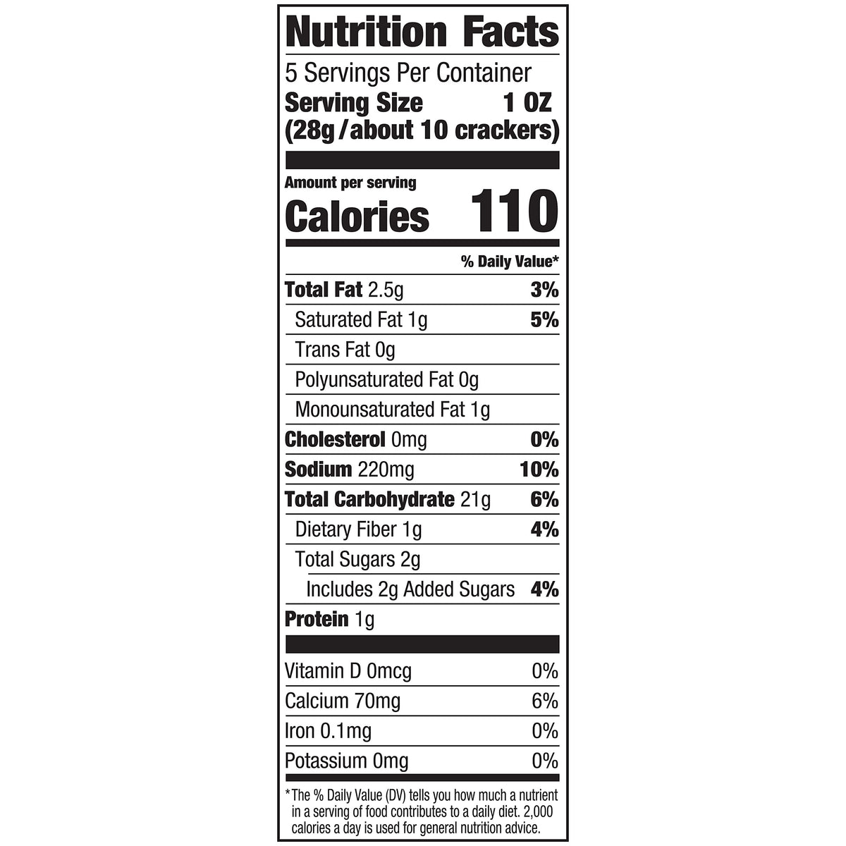 Lance Gluten Free Crackers - Original Baked, 5 oz, 4 Pack
