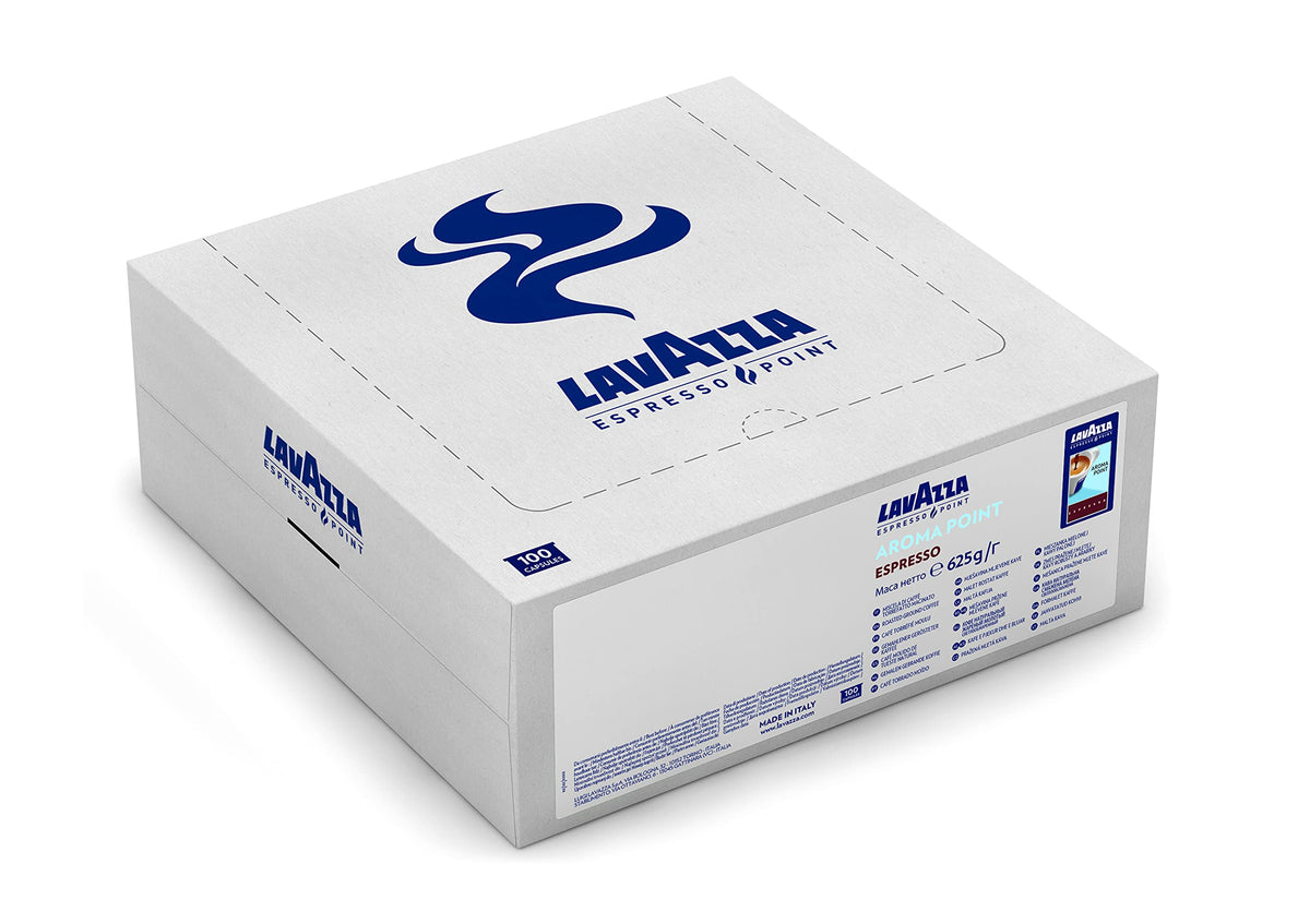 Lavazza Espresso Aroma Point Cartridges – 100 Count | Bold, Sweet Italian Blend