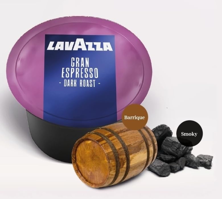 Lavazza Blue Gran Espresso Capsules – Arabica & Robusta Blend, 100 Count, Compatible with Lavazza Classy Machines