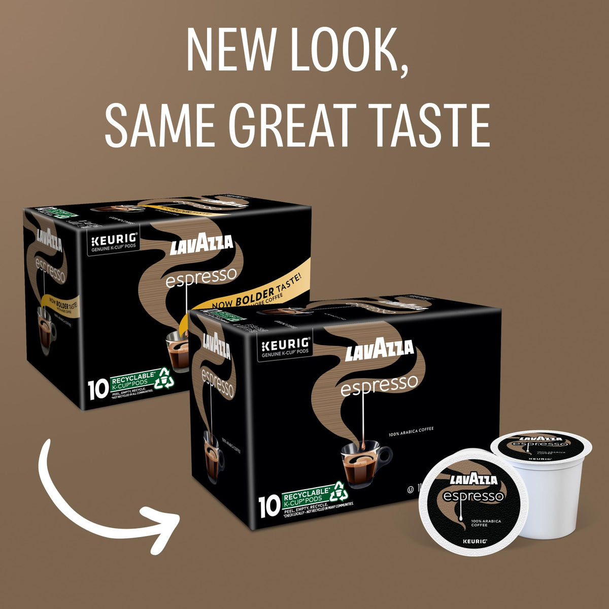 Lavazza Espresso K-Cup Pods – Medium Roast, 60-Count Box | Authentic Italian Coffee
