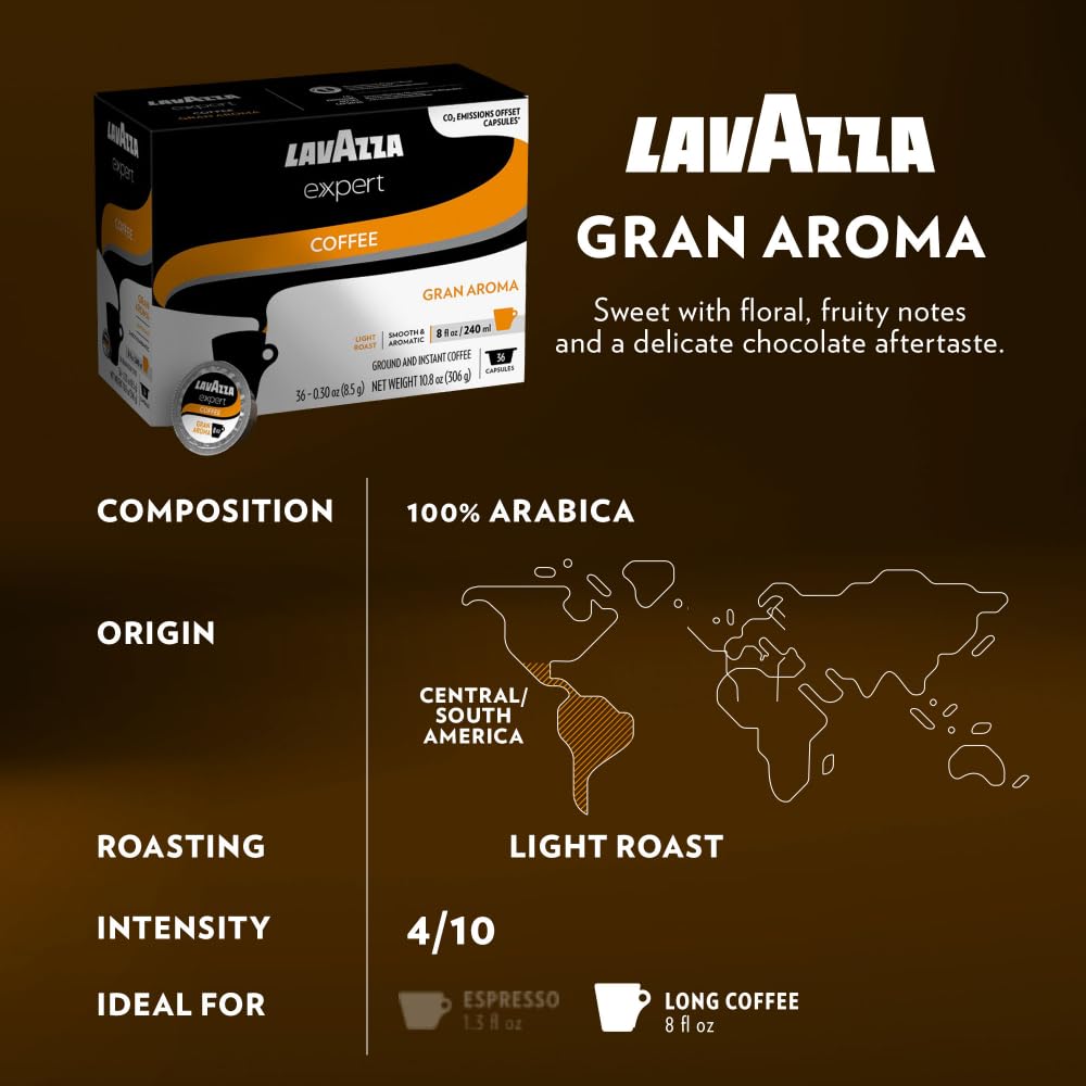 Lavazza Expert Variety Pack: 36 Capsules for Classy Mini & Classy Plus