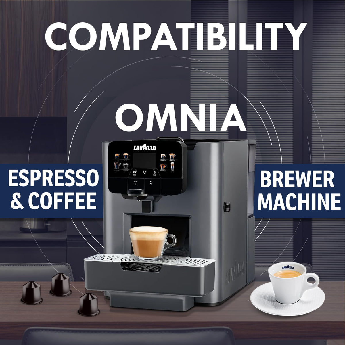 Lavazza Blue Capsules Variety Pack – 100 Pods (2 x 50) Top Class & Gold Selection Medium Roast Espresso