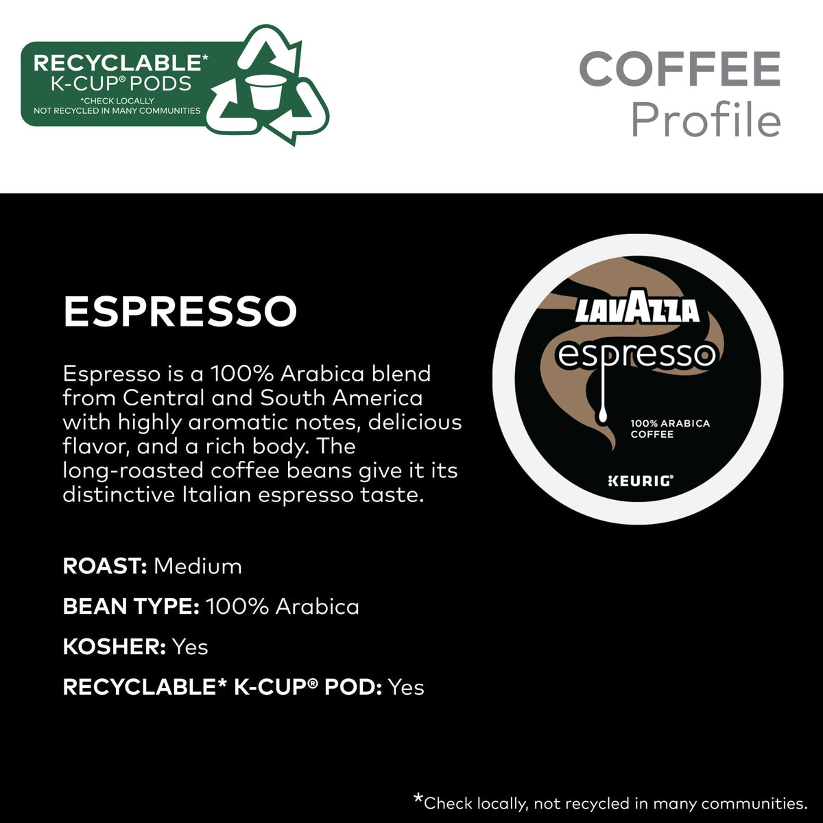 Lavazza Coffee Variety Pack for Keurig | 60 K-Cup Pods