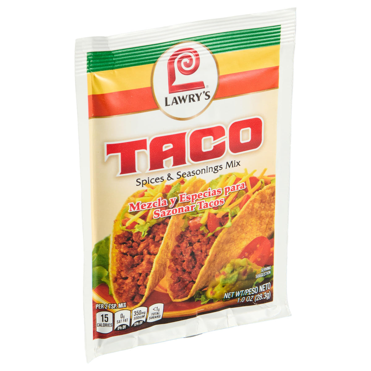 Lawry's Taco Spices & Seasonings Mix – 1 oz (Pack of 12) for Easy Taco Nights