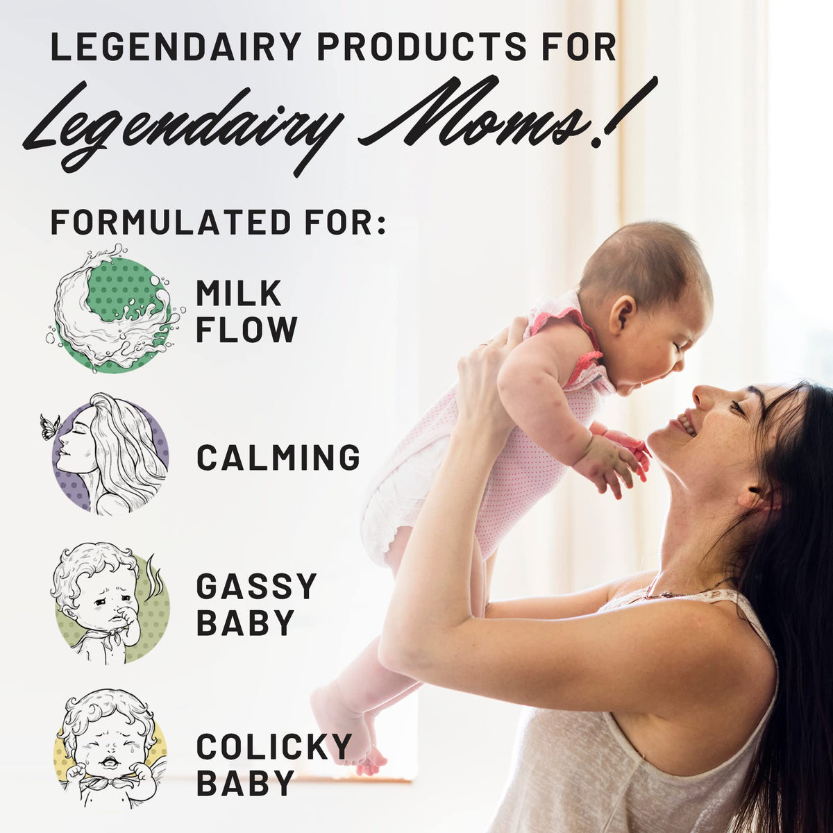Legendairy Milk Lechita – Fenugreek-Free Organic Lactation Support, USA Made