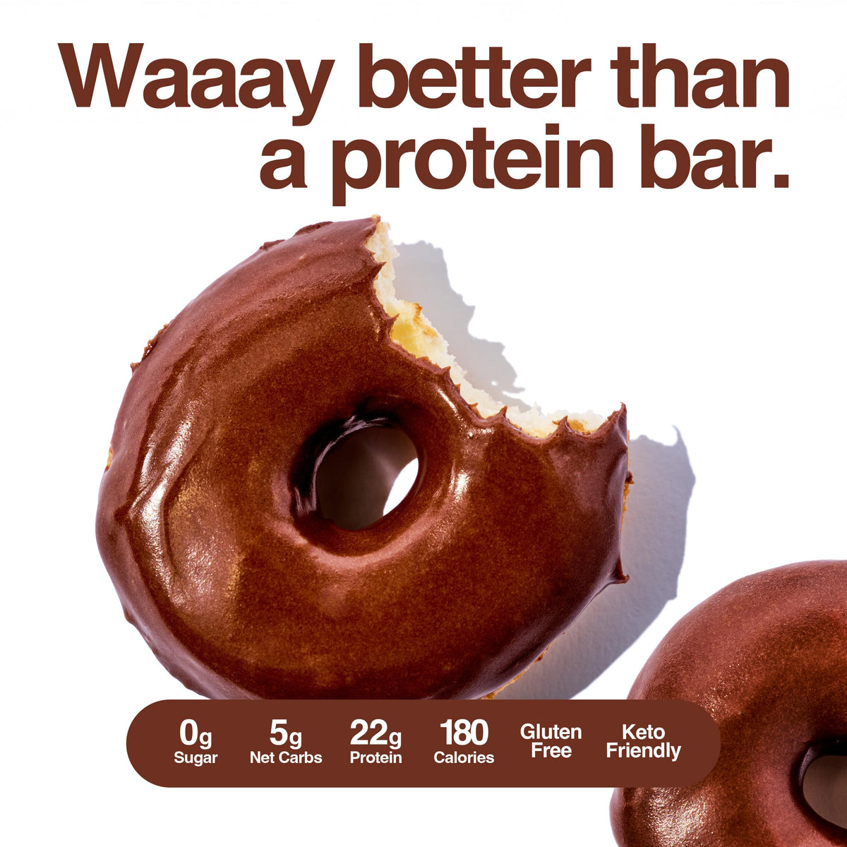 Legendary Foods Protein Donuts – 22g Protein, Zero Sugar, Gluten Free, Low Carb, Keto Friendly – 8 Pack (Two Donuts Per Pack)