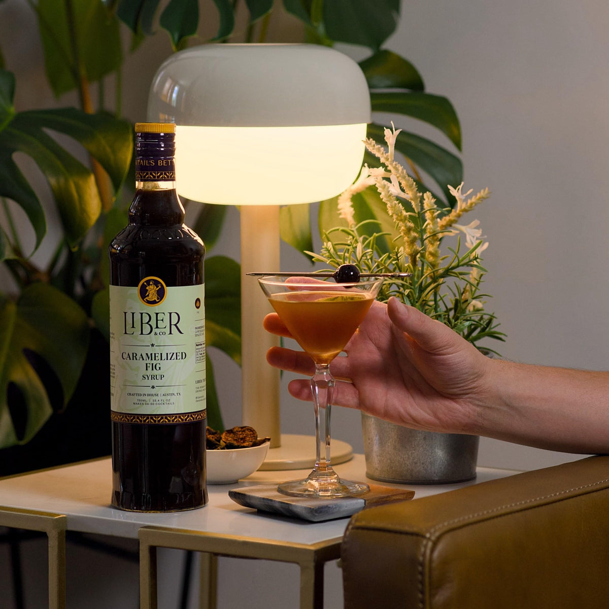 Liber & Co. Caramelized Fig Syrup – 50 Drinks, Old Fashioneds & Manhattans