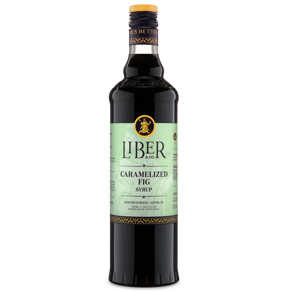 Liber & Co. Caramelized Fig Syrup – 50 Drinks, Old Fashioneds & Manhattans