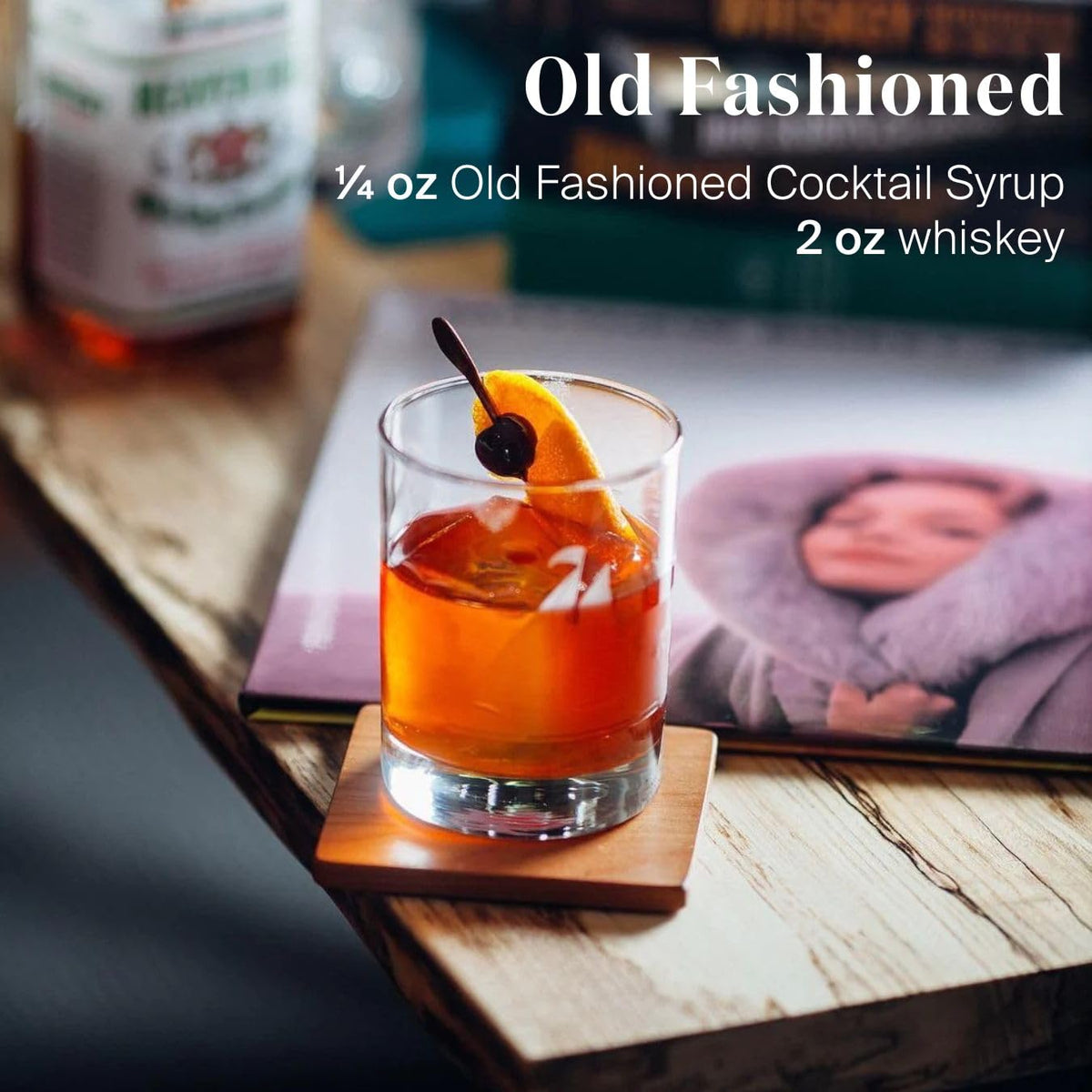 Liber & Co. Old Fashioned Mix – Makes 50 Cocktails – Handcrafted in Austin, TX