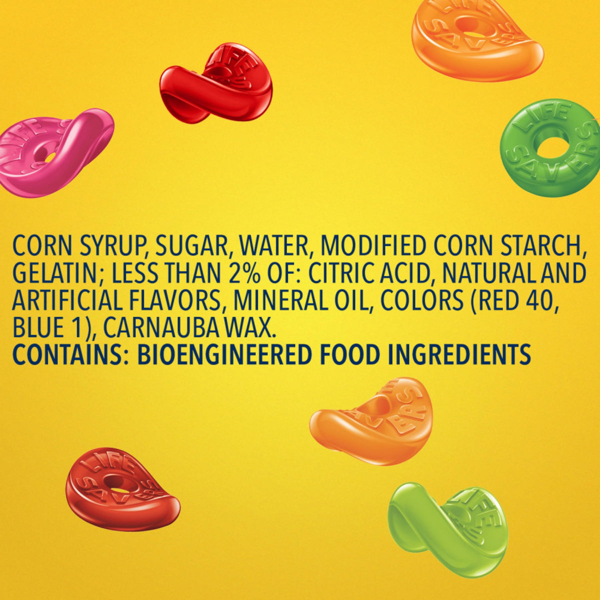 Life Savers 5 Flavors Gummies – 12 Pack (3.22 oz Bags)