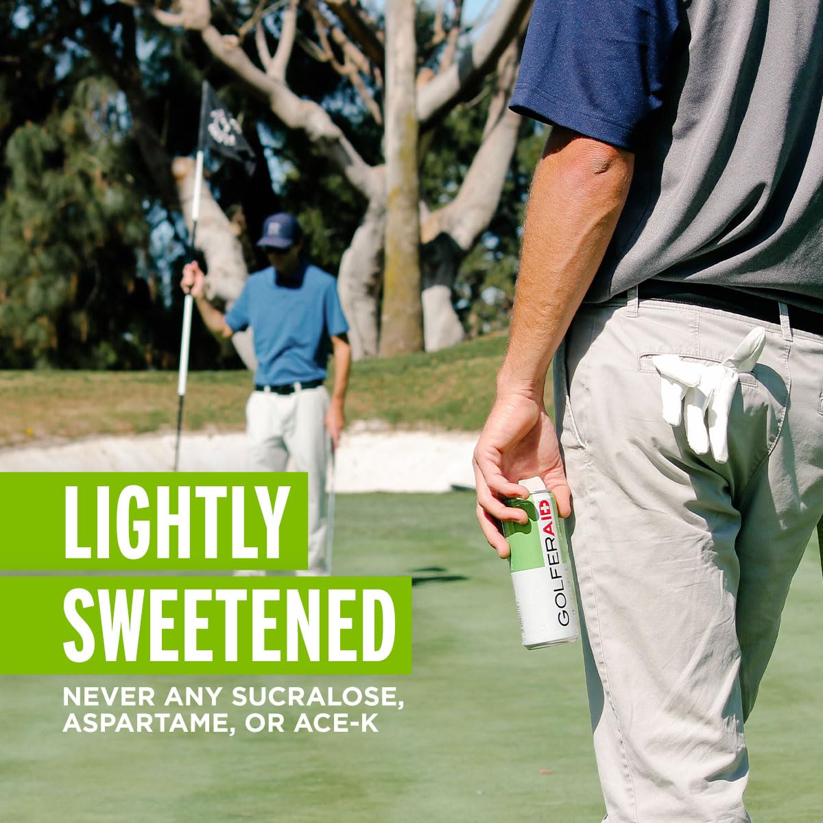 GOLFERAID Performance Blend by LIFEAID — No Caffeine, 12-Can Pack, 40 Calories