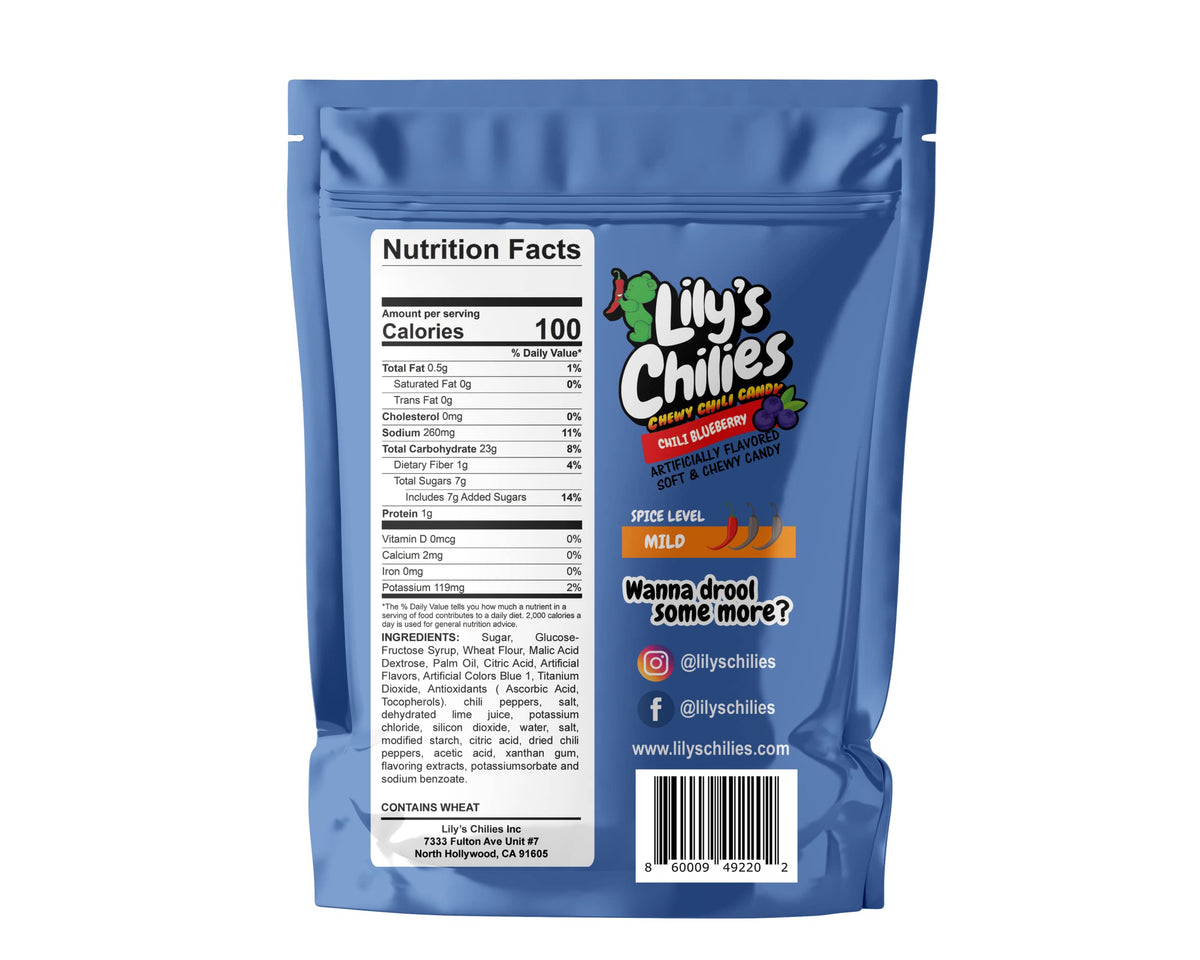 Lilys Chilies Sour & Chili Chewy Candy Variety Pack – 4 Flavors