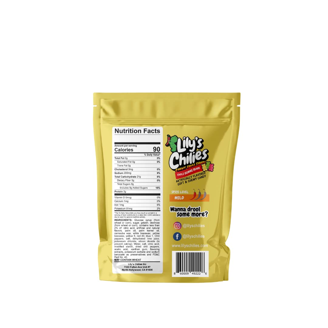 Lilys Chilies Sour & Chili Chewy Candy Variety Pack – 4 Flavors