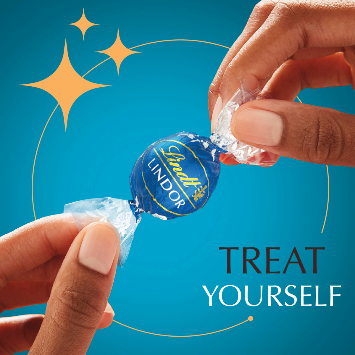 Lindt LINDOR Sea Salt Milk Chocolate Truffles – 60 Count Box | Smooth, Melting Center