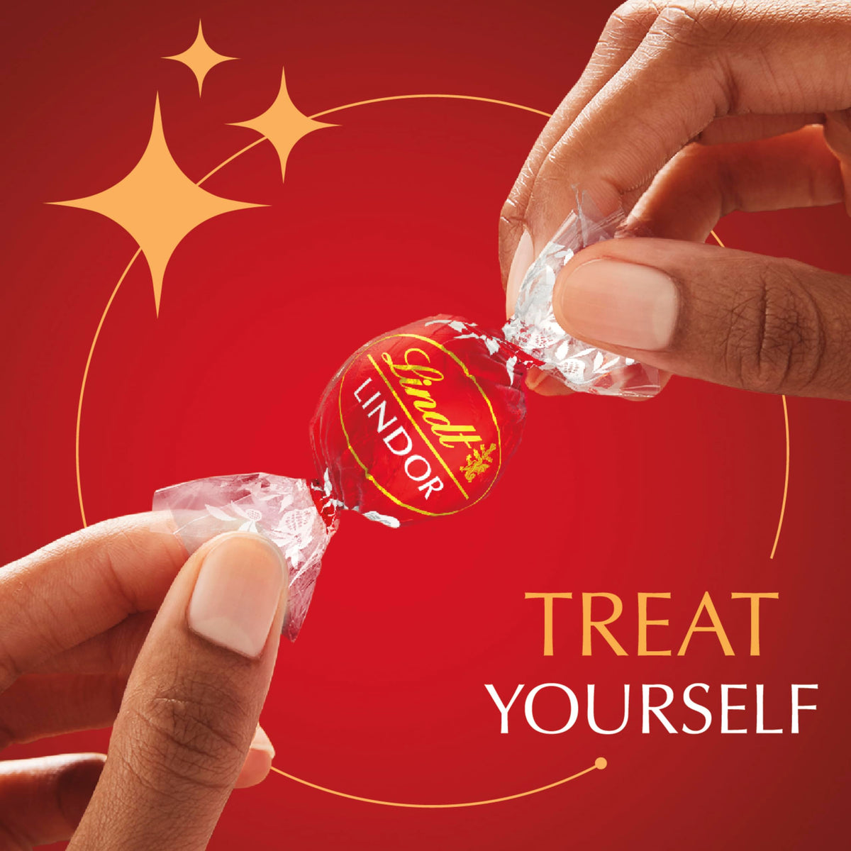 Lindt LINDOR Milk Chocolate Truffles – 6 Pack, 5.1 oz Bags, Smooth Melting Center
