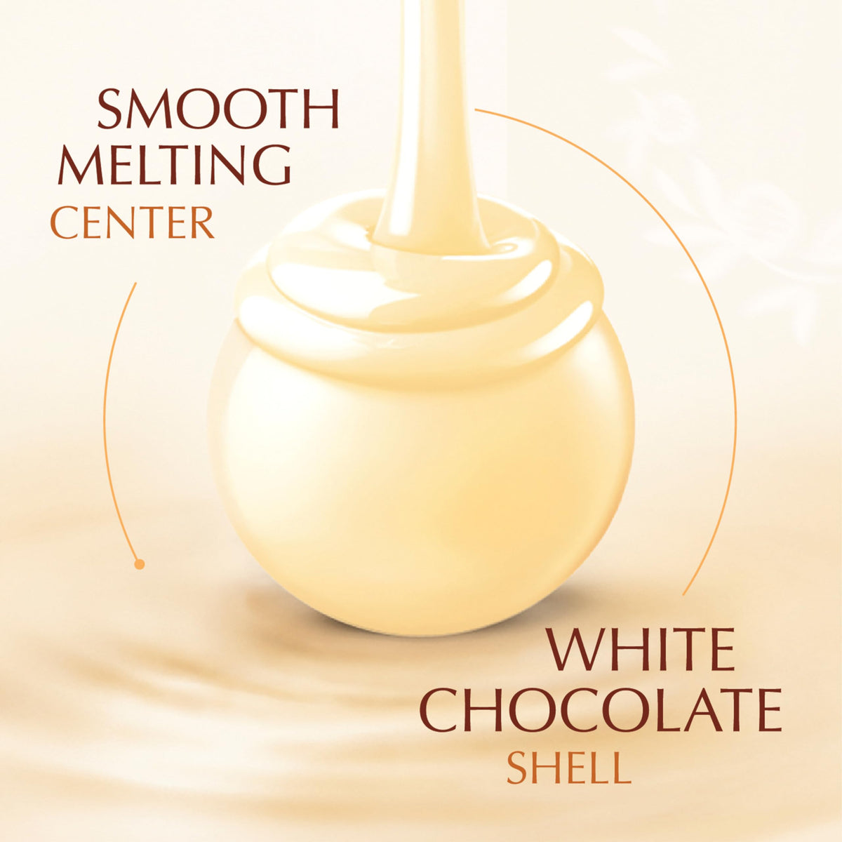 Lindt LINDOR White Chocolate Truffles – Smooth Melting Center, 60-Count Bulk Box