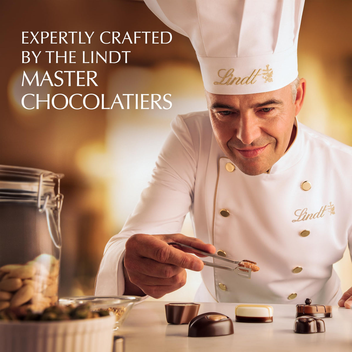 Lindt Swiss Luxury Selection Assorted Chocolates – 14 Count Gift Box (5.1 oz)