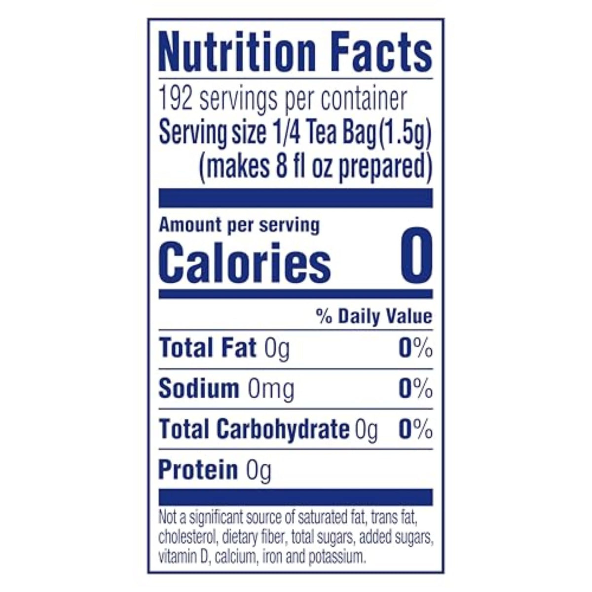Lipton Cold Brew Iced Tea Bags – 0 Calories, No Boil Required, 132 Bags (6 Pack)