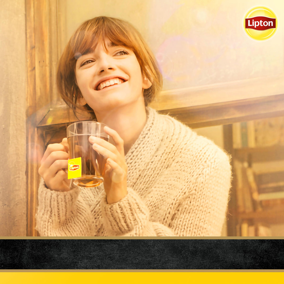 Lipton Decaffeinated Black Tea Bags – Classic Flavor, Caffeine Free