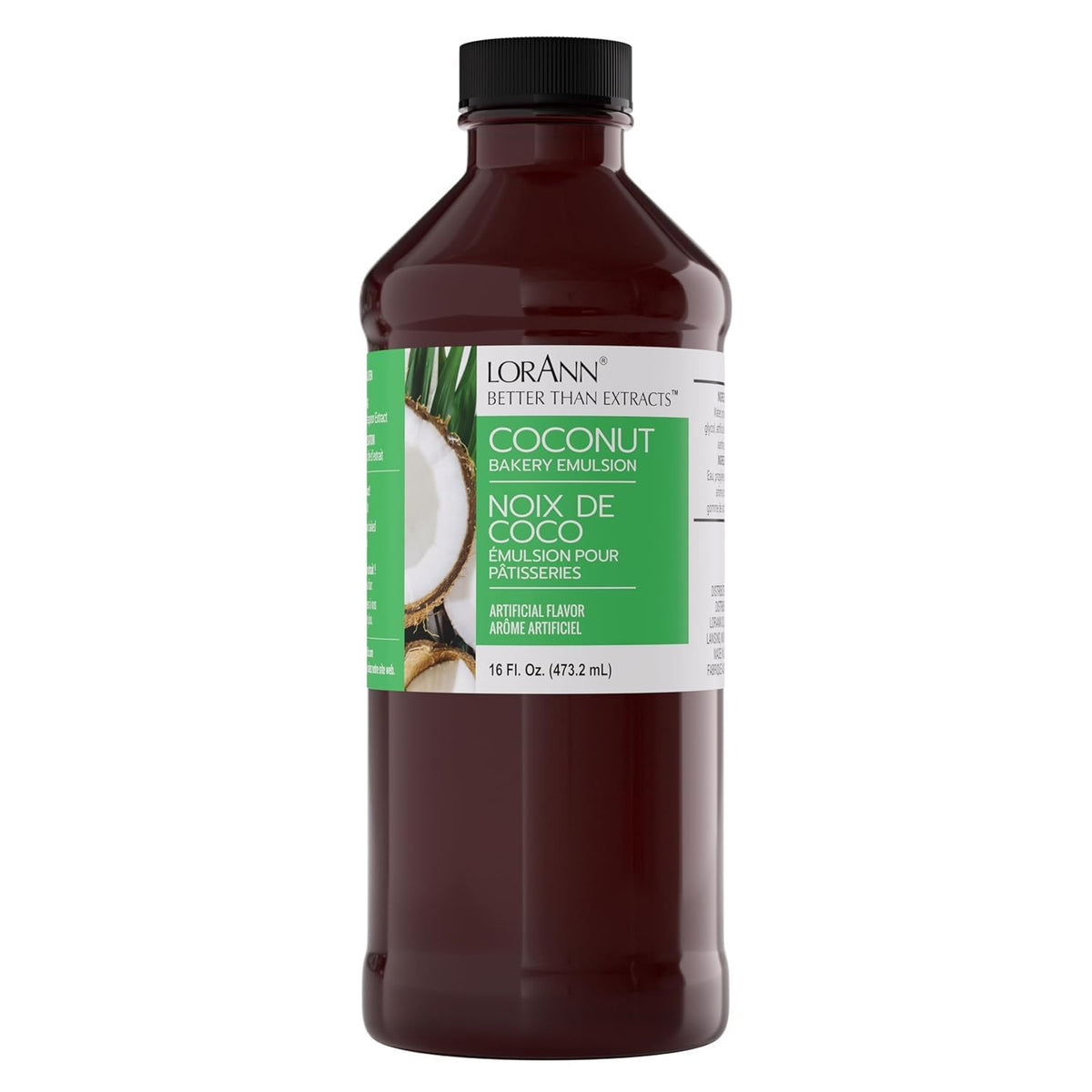 LorAnn Oils Coconut Bakery Emulsion – True Coconut Flavor for Cakes, Cookies & Desserts (16 oz)